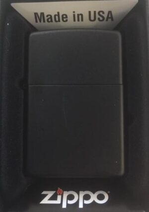 ZIPPO Feuerzeug black