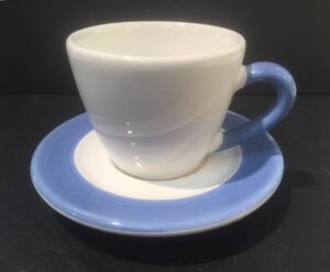 GMUNDNER KERAMIK Espresso-Set VARIATION blau