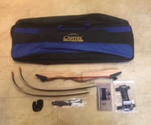 Recurvebogen-Set 36 lbs