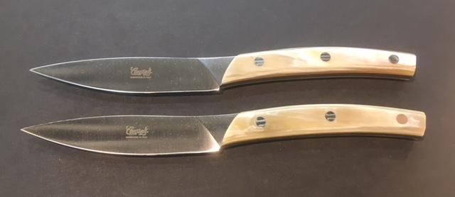 Berti Steakmesser Horn Ergonomischer Griff aus echtem Horn, handschmeichelnd und scharf