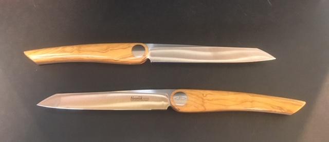 NESMUK Steakmesser Olive
