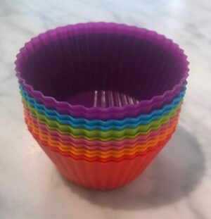 Muffinförmchen aus Silikon