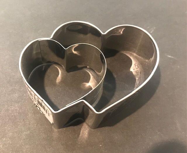 Ausstecher Doppelherz