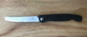 Victorinox Vespermesser klappbar glatt, schwarz