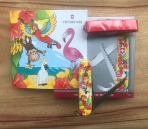 Victorinox Kindermesser-Set rot bunt