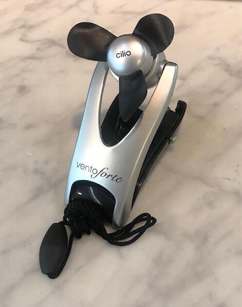 CILIO Mini-Ventilator schwarz/silber