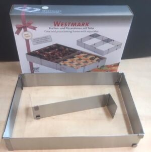 WESTMARK Backrahmen eckig mit Teiler