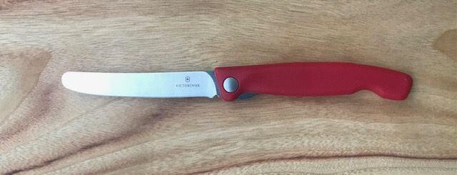 Victorinox Vespermesser klappbar glatt, rot